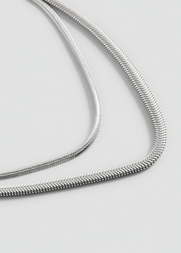 Collier Double Texture