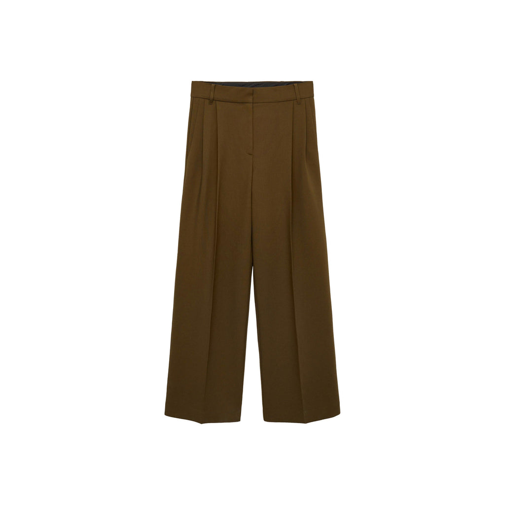 Pantalon Droit Pinces - Khaki