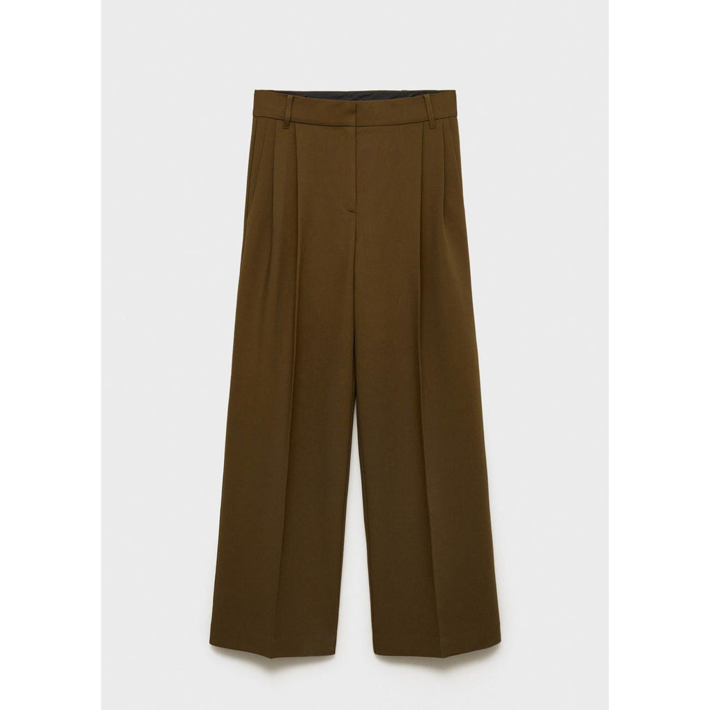 Pantalon Droit Pinces - Khaki