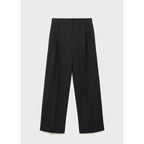 Pantalon Droit Pinces - Black