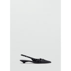 Chaussures Kitten Heel Perforées