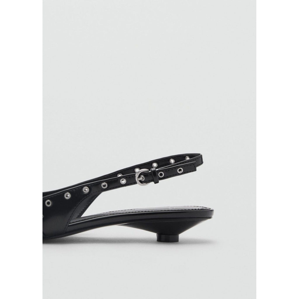 Chaussures Kitten Heel Perforées