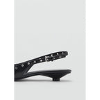Chaussures Kitten Heel Perforées