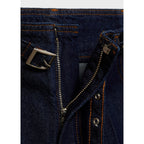 Jean Wideleg Rinse Wash Ceinture - Open Blue