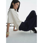 Rinse Wash High Waisted Straight Jeans - Open Blue