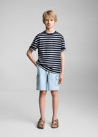 T-Shirt Trip Navy Blue - Boy