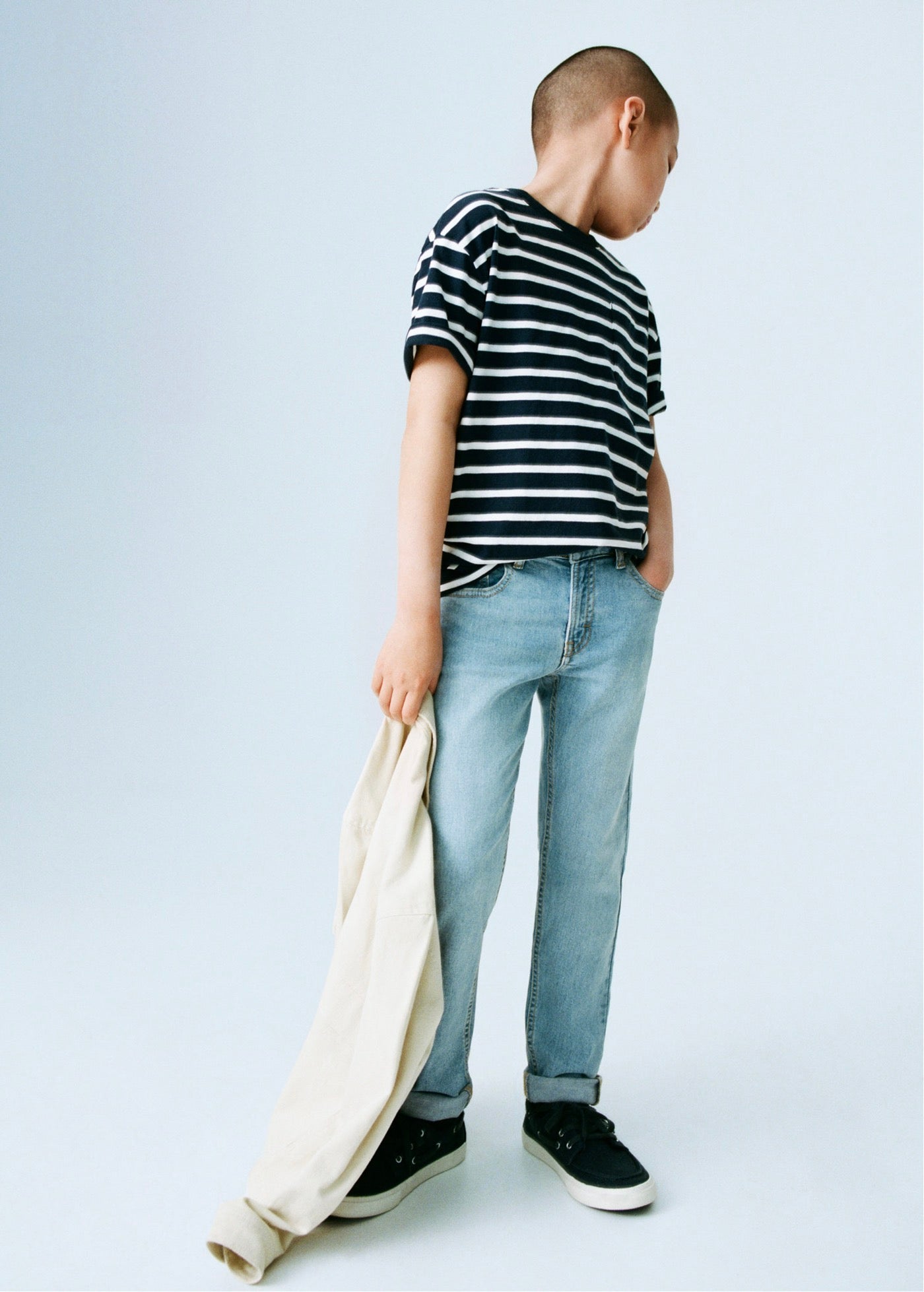 T-Shirt Trip Navy Blue - Boy