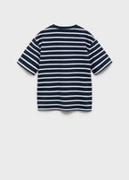 T-Shirt Trip Navy Blue - Boy