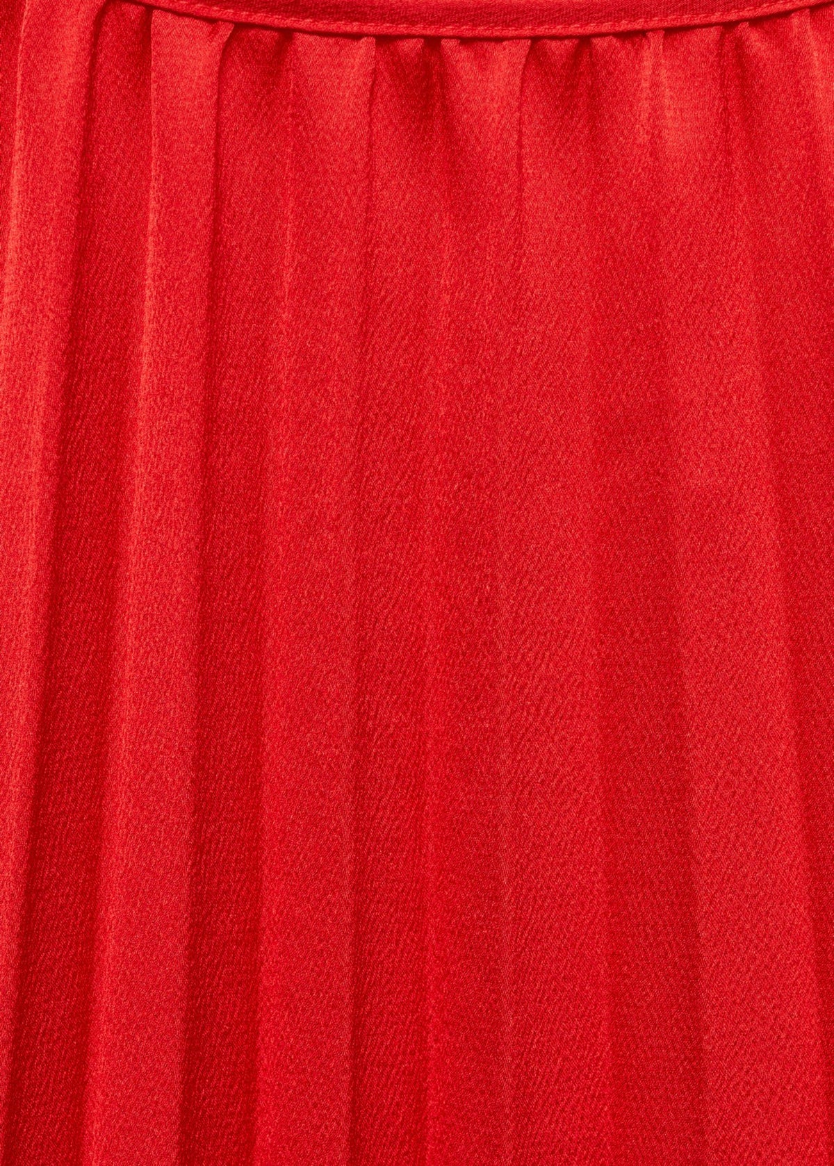 Pleated Three-Quarter Sleeve Dress