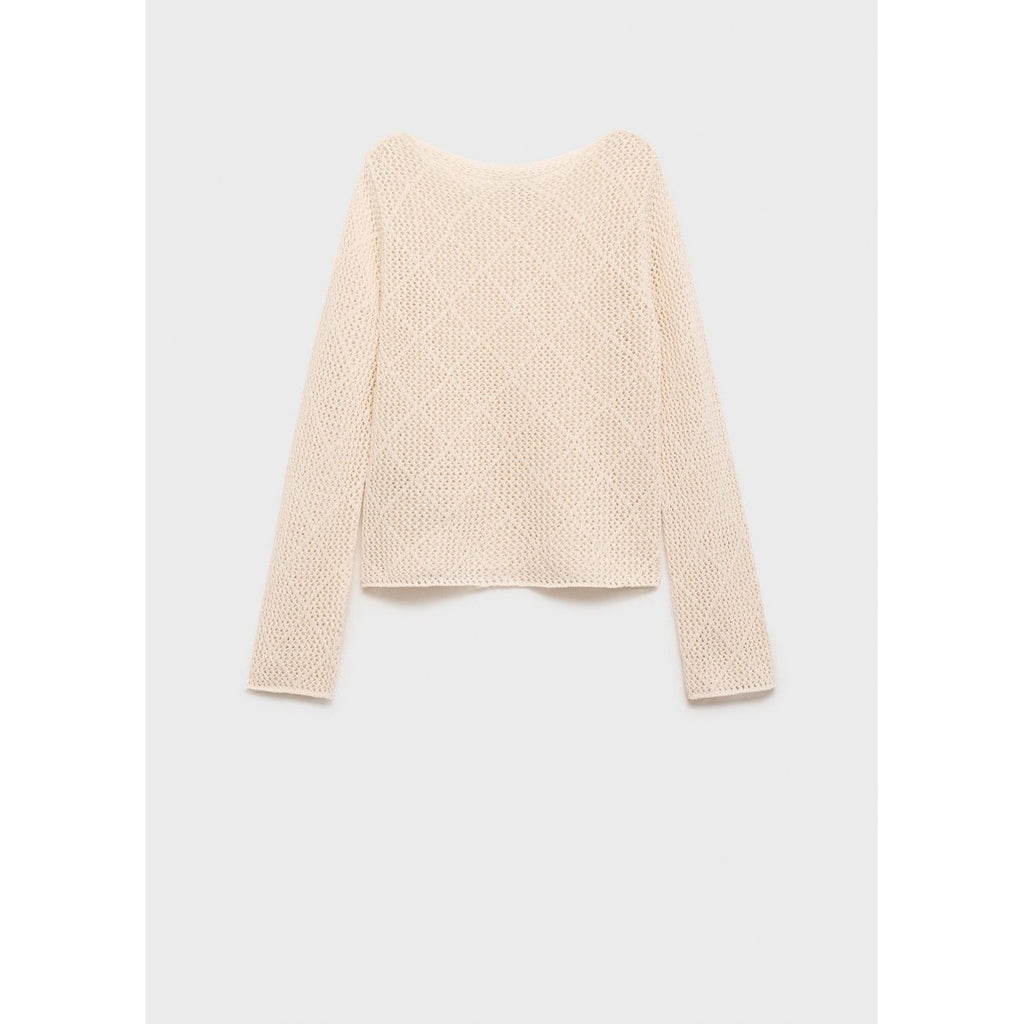 Pull Coton Maille Ajourée