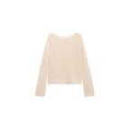 Pull Coton Maille Ajourée
