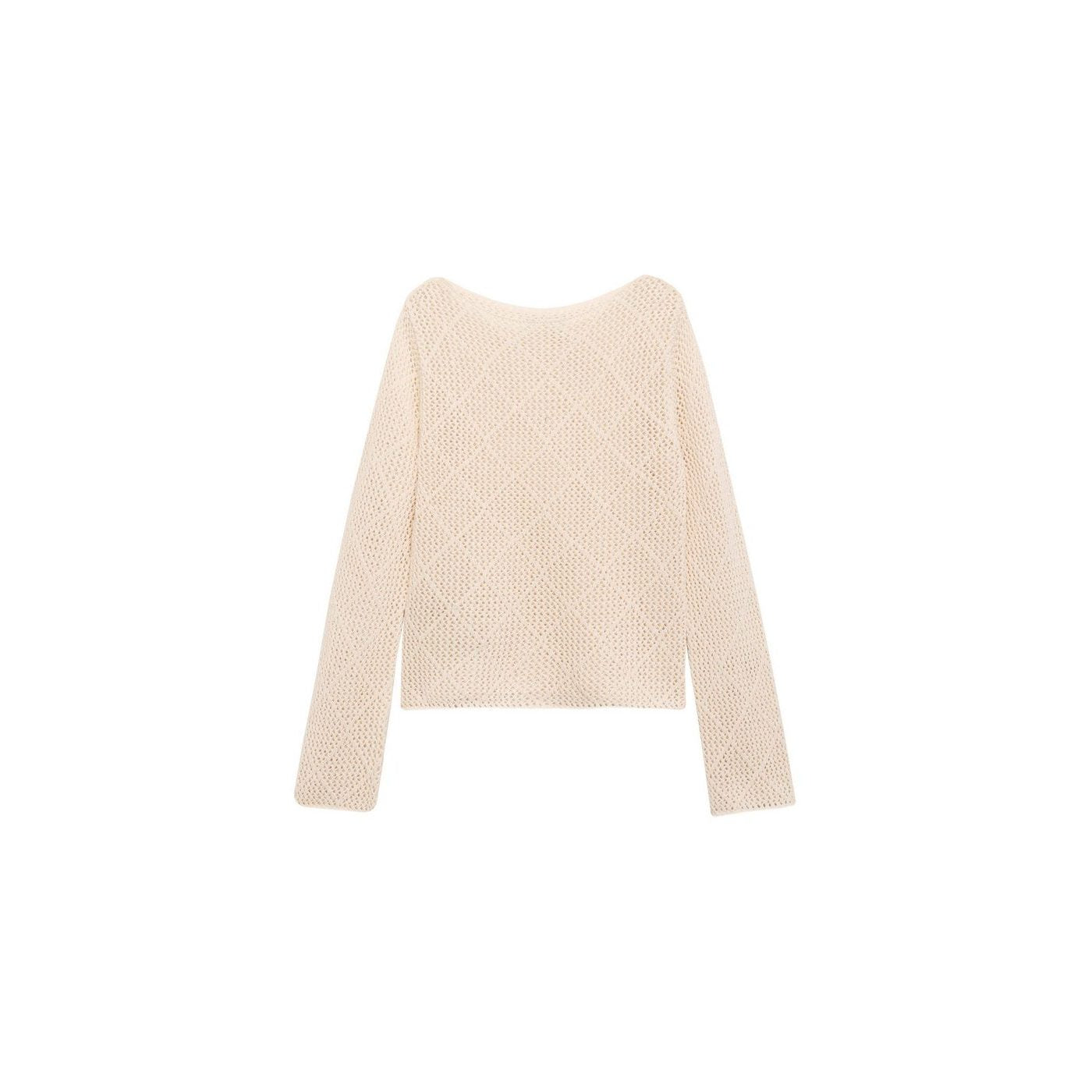 Pull Coton Maille Ajourée