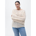 Pull Coton Maille Ajourée