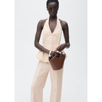 Traje pantalón recto