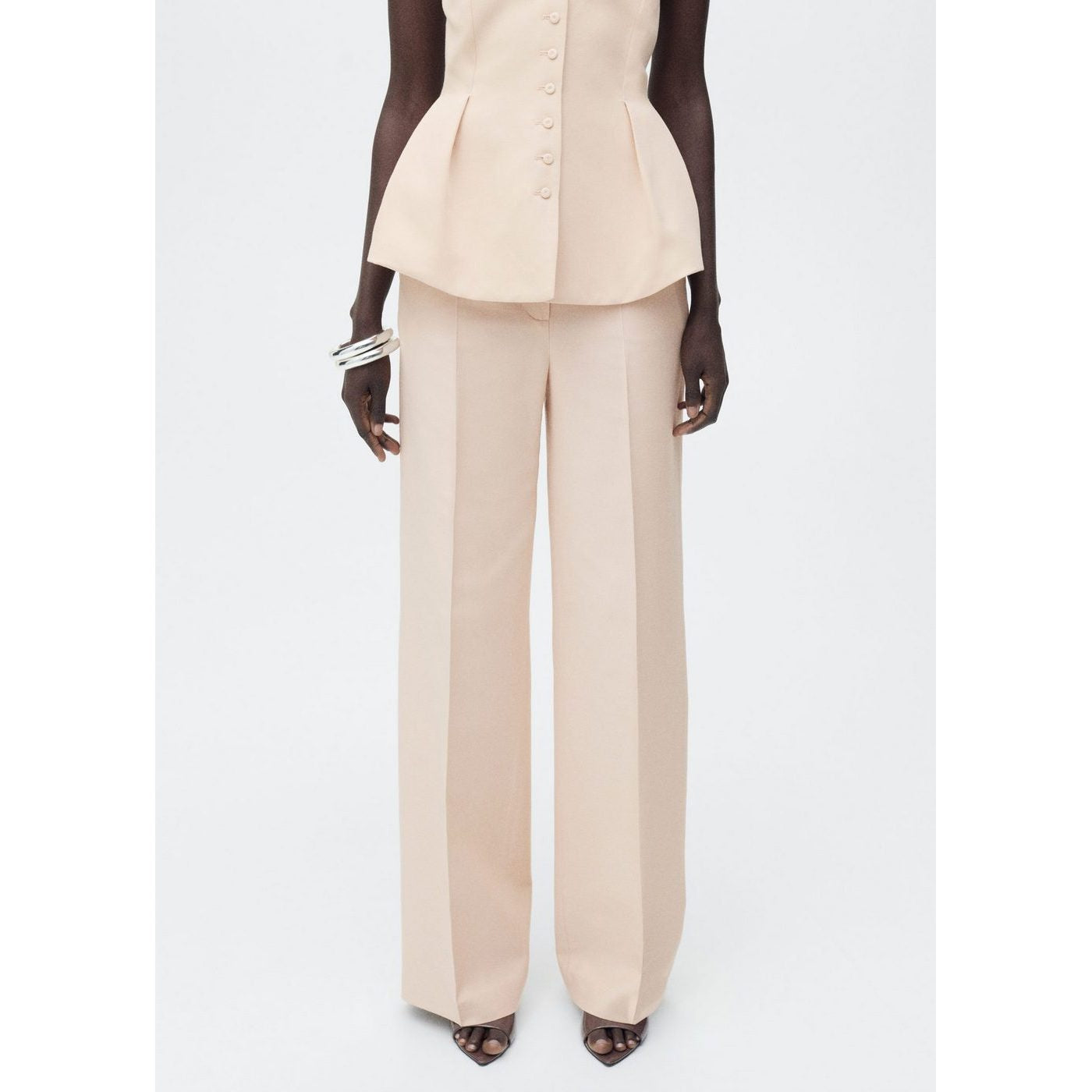 Traje pantalón recto
