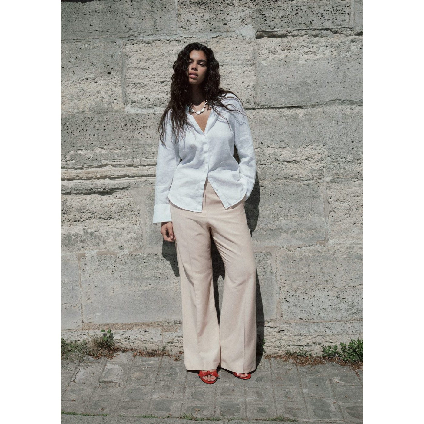 Traje pantalón recto