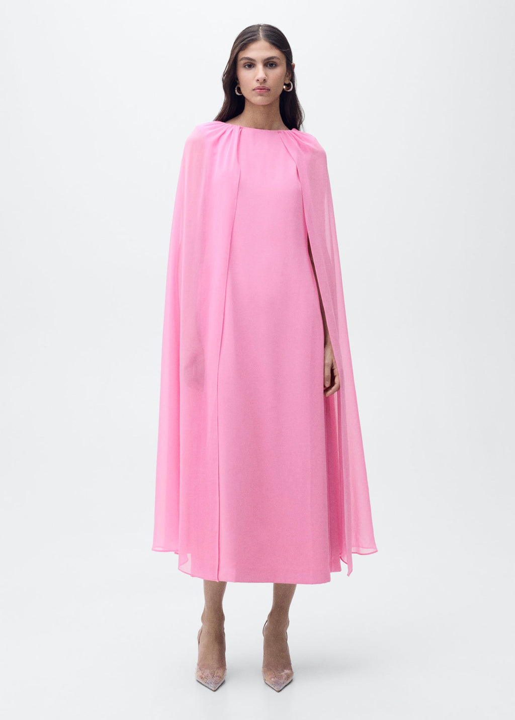 Robe Cape Évasée