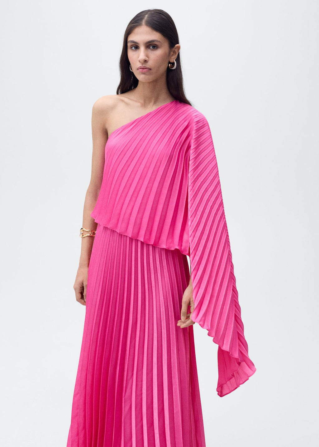 Robe Longue Cape Évasée