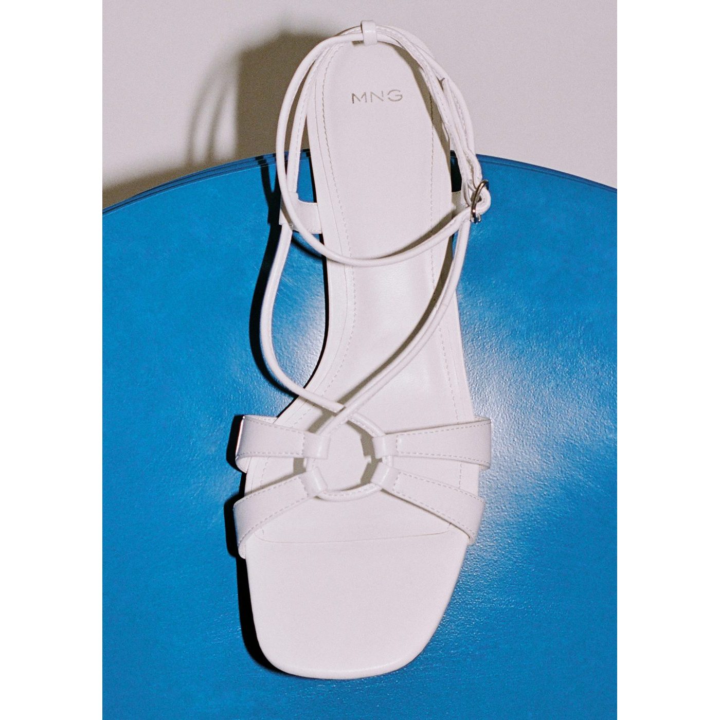 Sandales Talon Brides Combinées