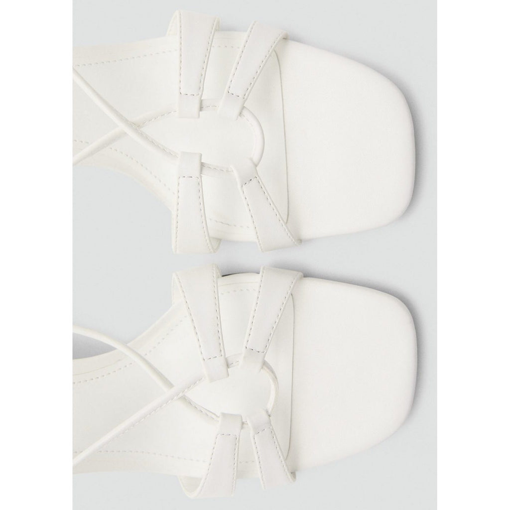 Sandales Talon Brides Combinées