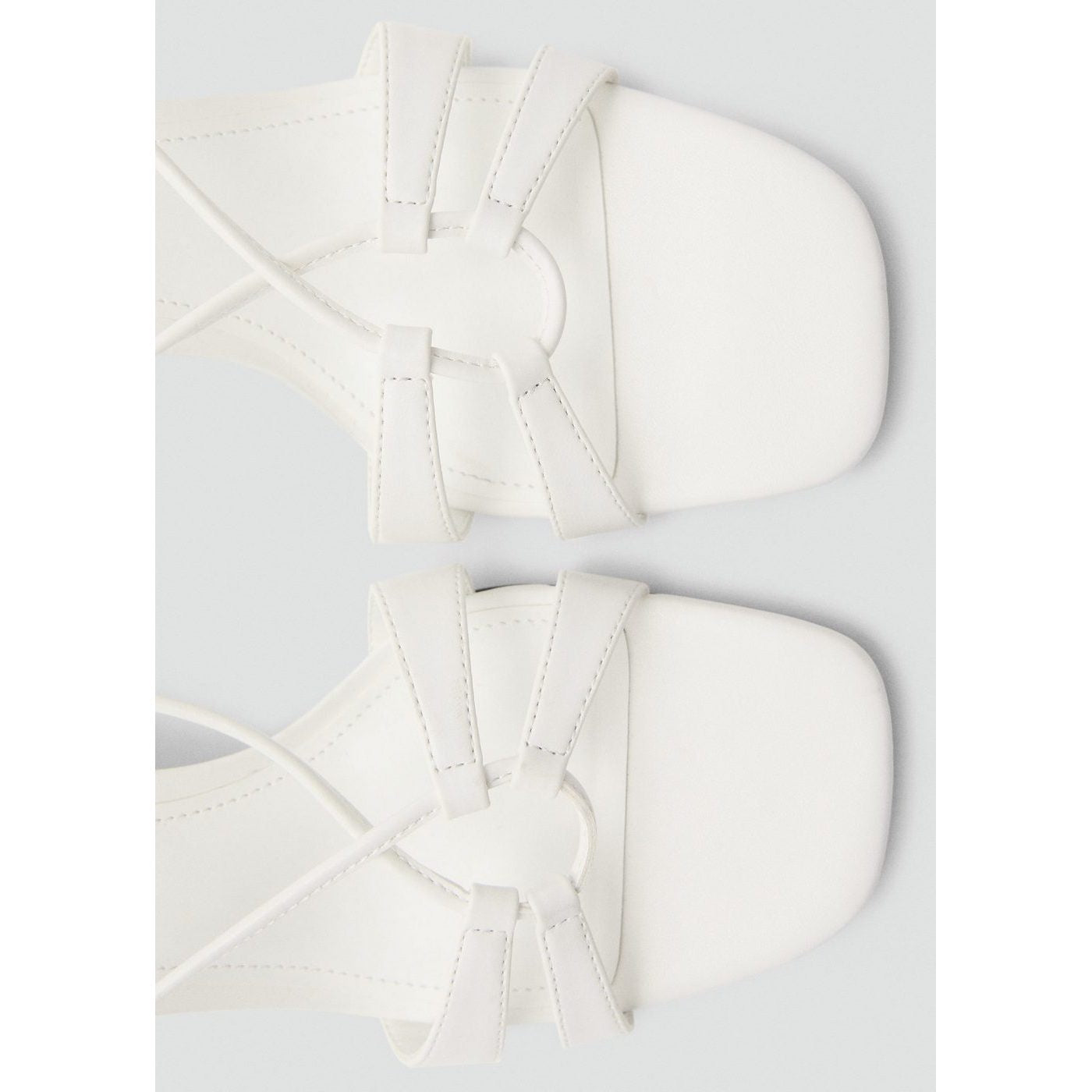 Sandales Talon Brides Combinées