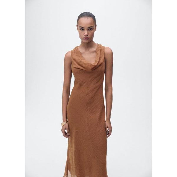 Vestido Cleo - Marrón