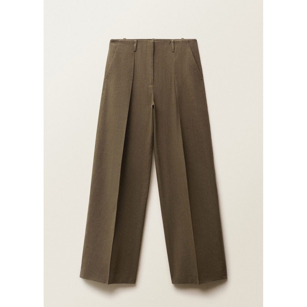 Pantalon De Costume Lin Sans Coutures