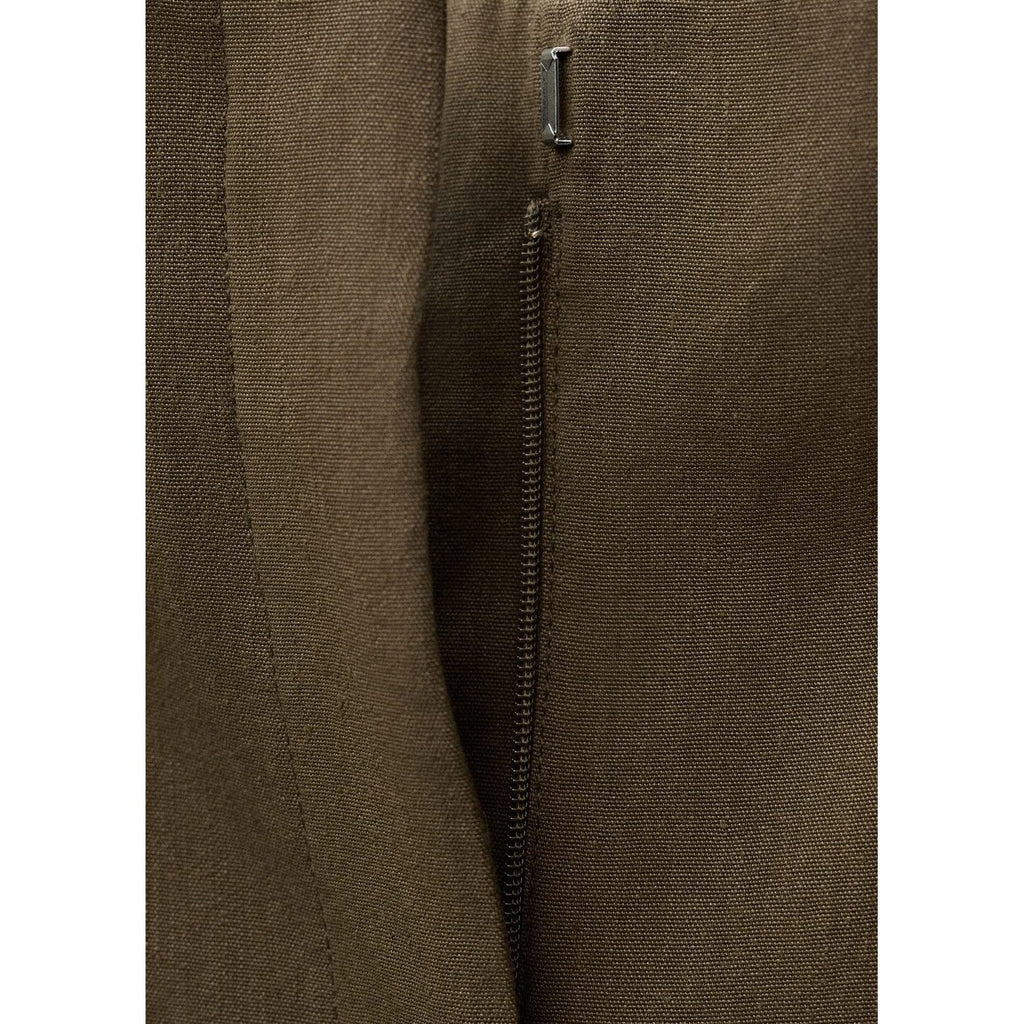 Pantalon De Costume Lin Sans Coutures