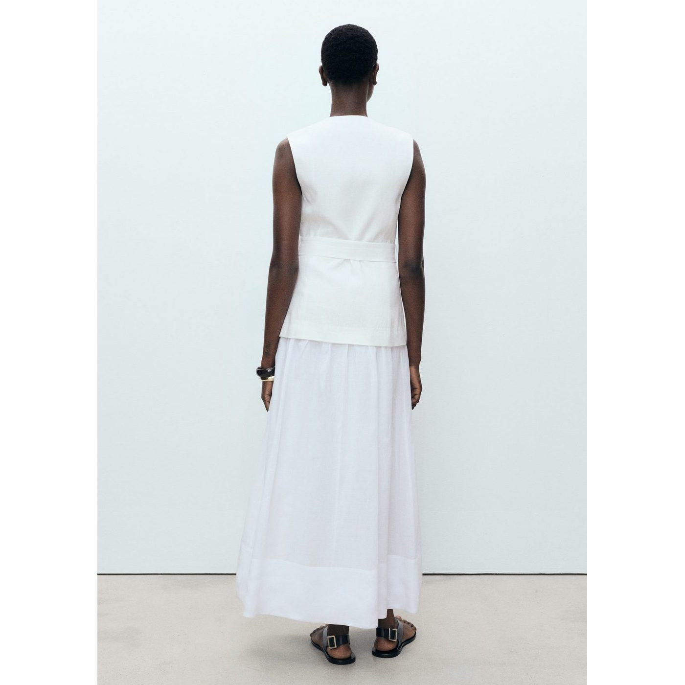 Robe Mariona - White