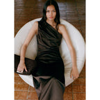 Vestido Azafrán - Marrón