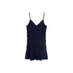 Robe Courte À Empiècements Froncés