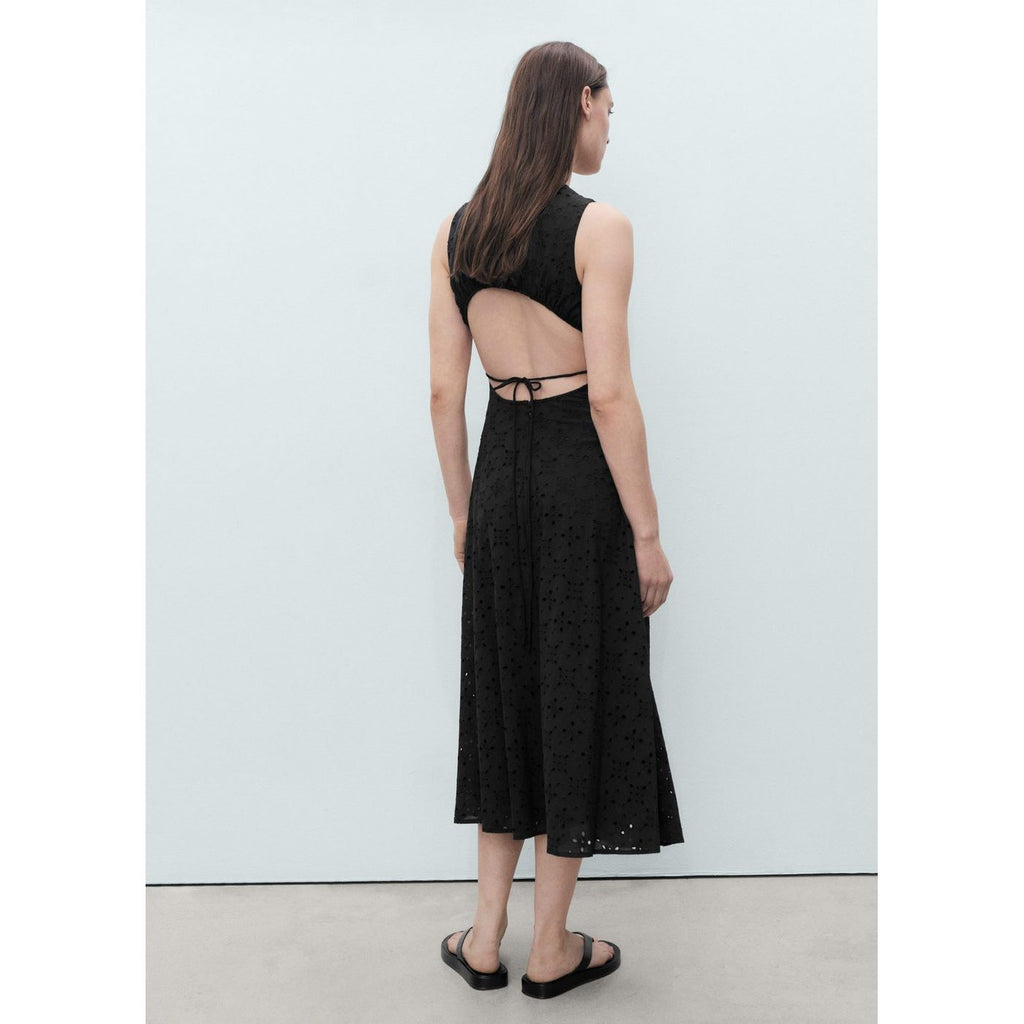 Robe Peach - Black