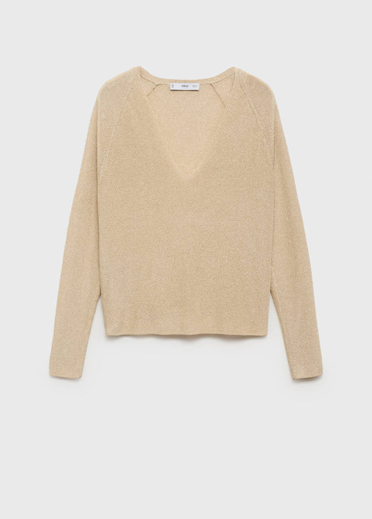 Jersey Lúrex Cuello V