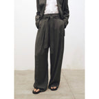 Pantalon Costume Pinces Ceinture