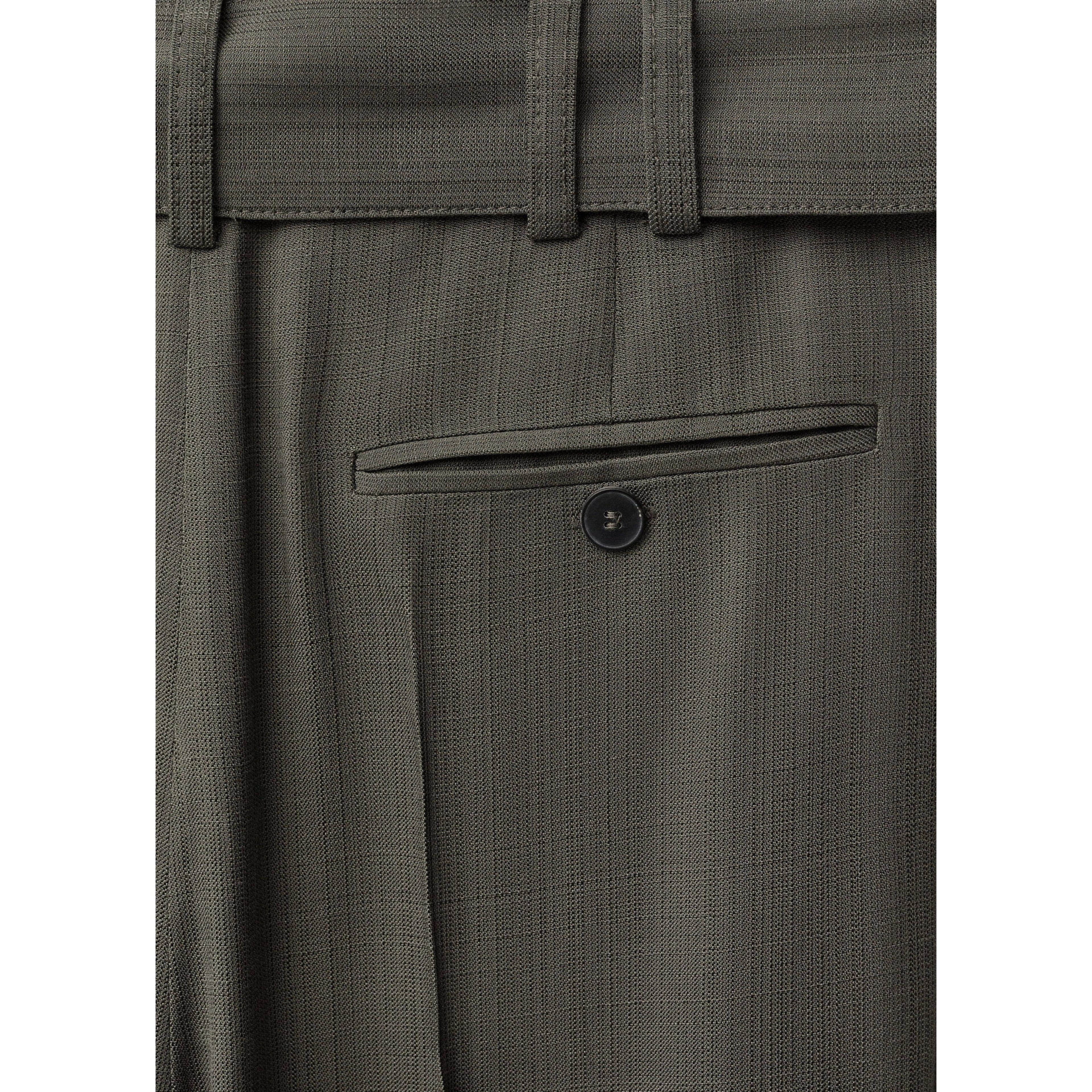 Pantalon Costume Pinces Ceinture