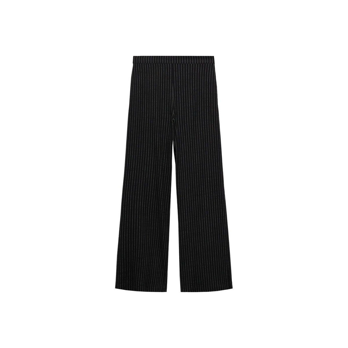 Pantalon Droit À Rayures
