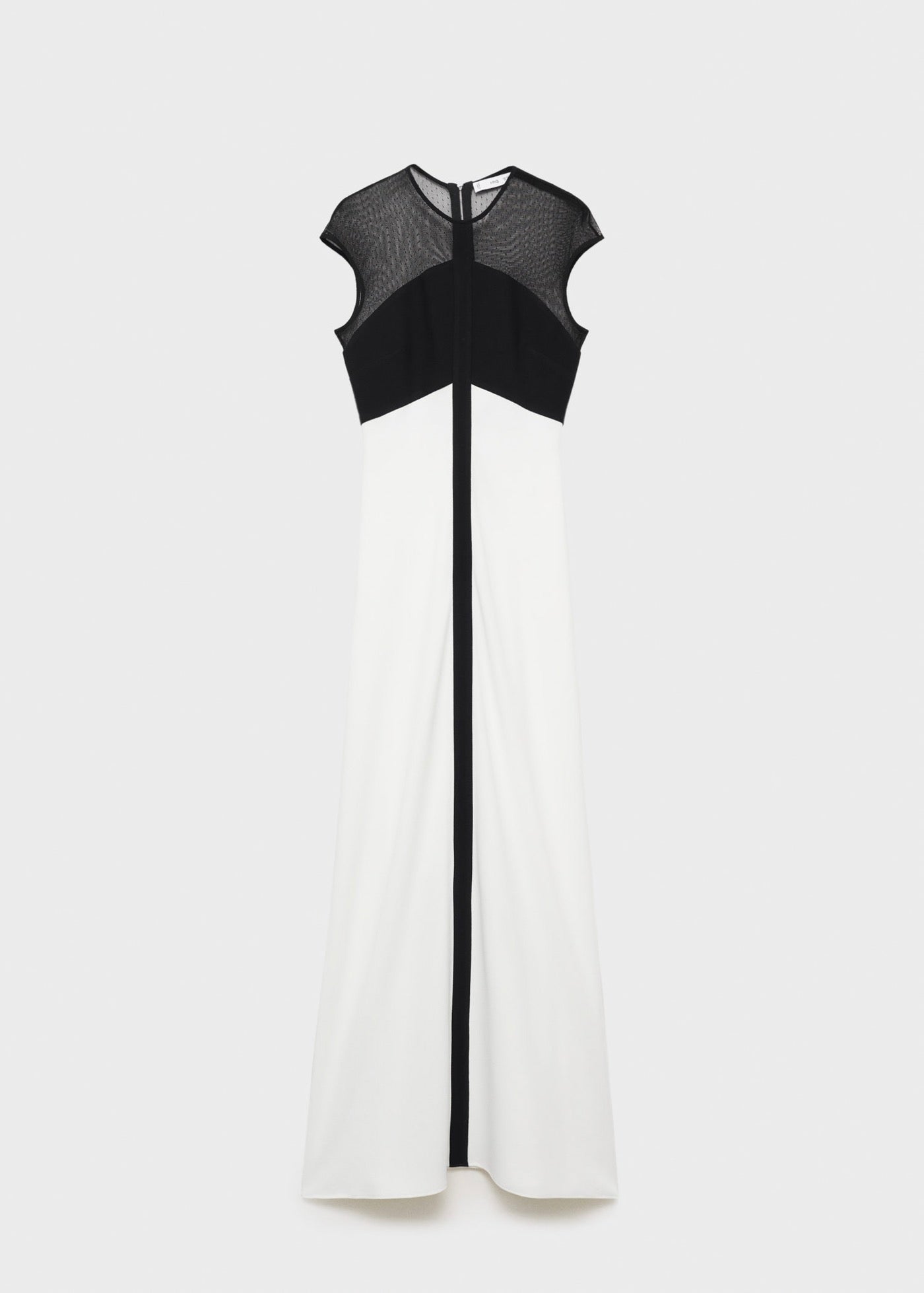 Robe Bicolore À Empiècements