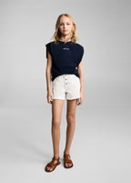 Short Patri Blanc - Fille