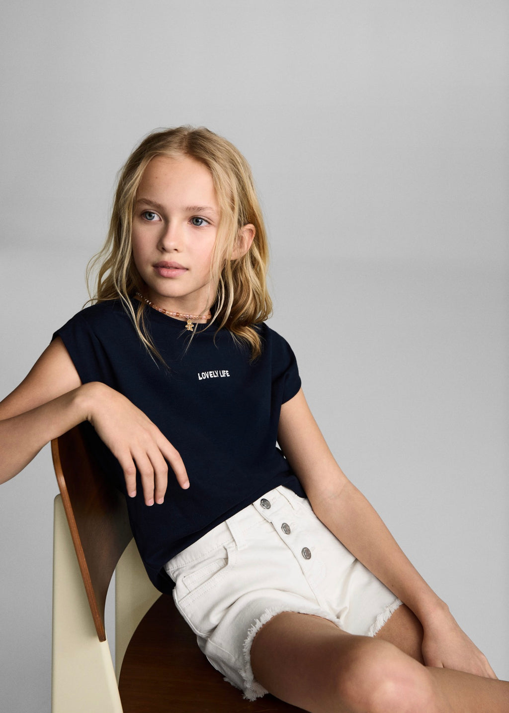 Short Patri Blanc - Fille
