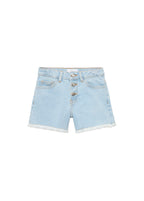 Patri Light Blue Shorts - Girl