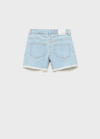 Patri Light Blue Shorts - Girl