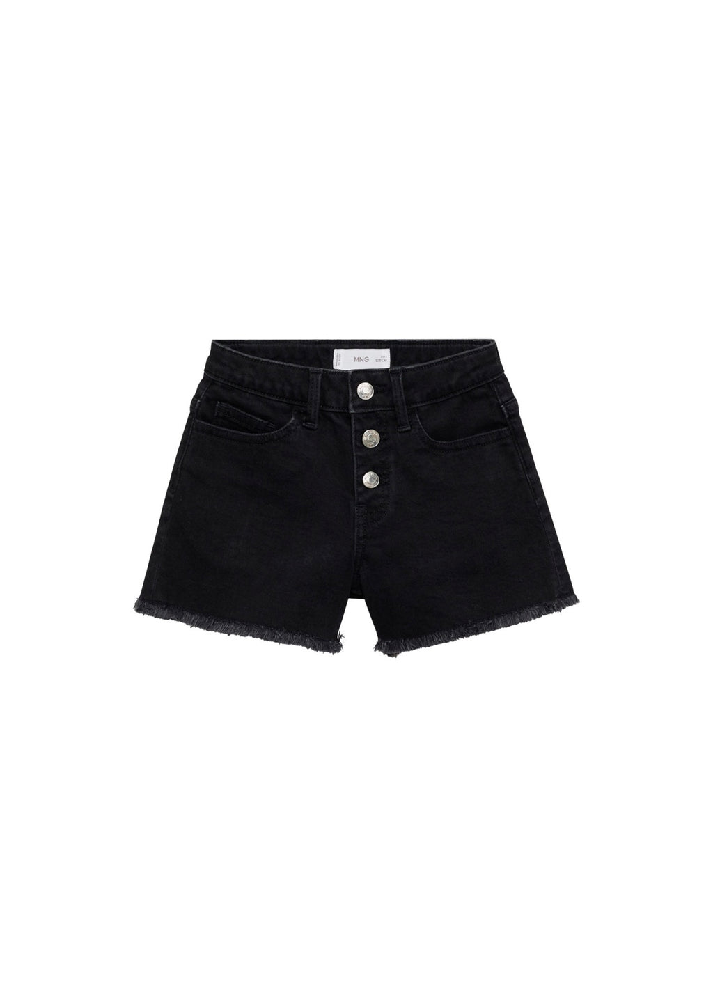 Short Patri Denim Noir - Fille
