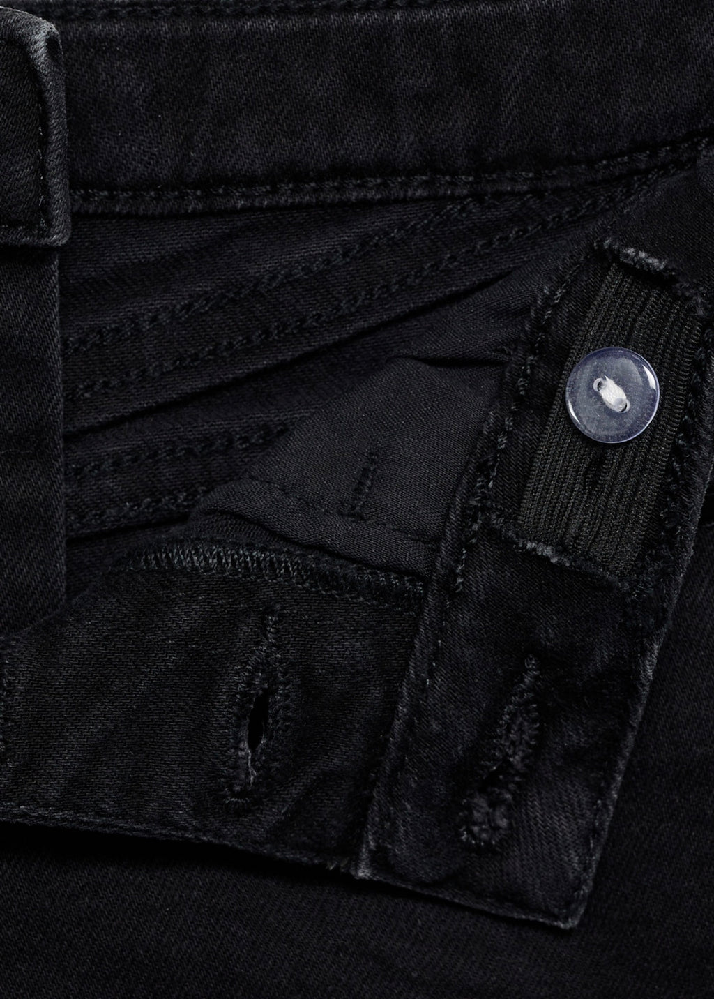 Short Patri Denim Noir - Fille