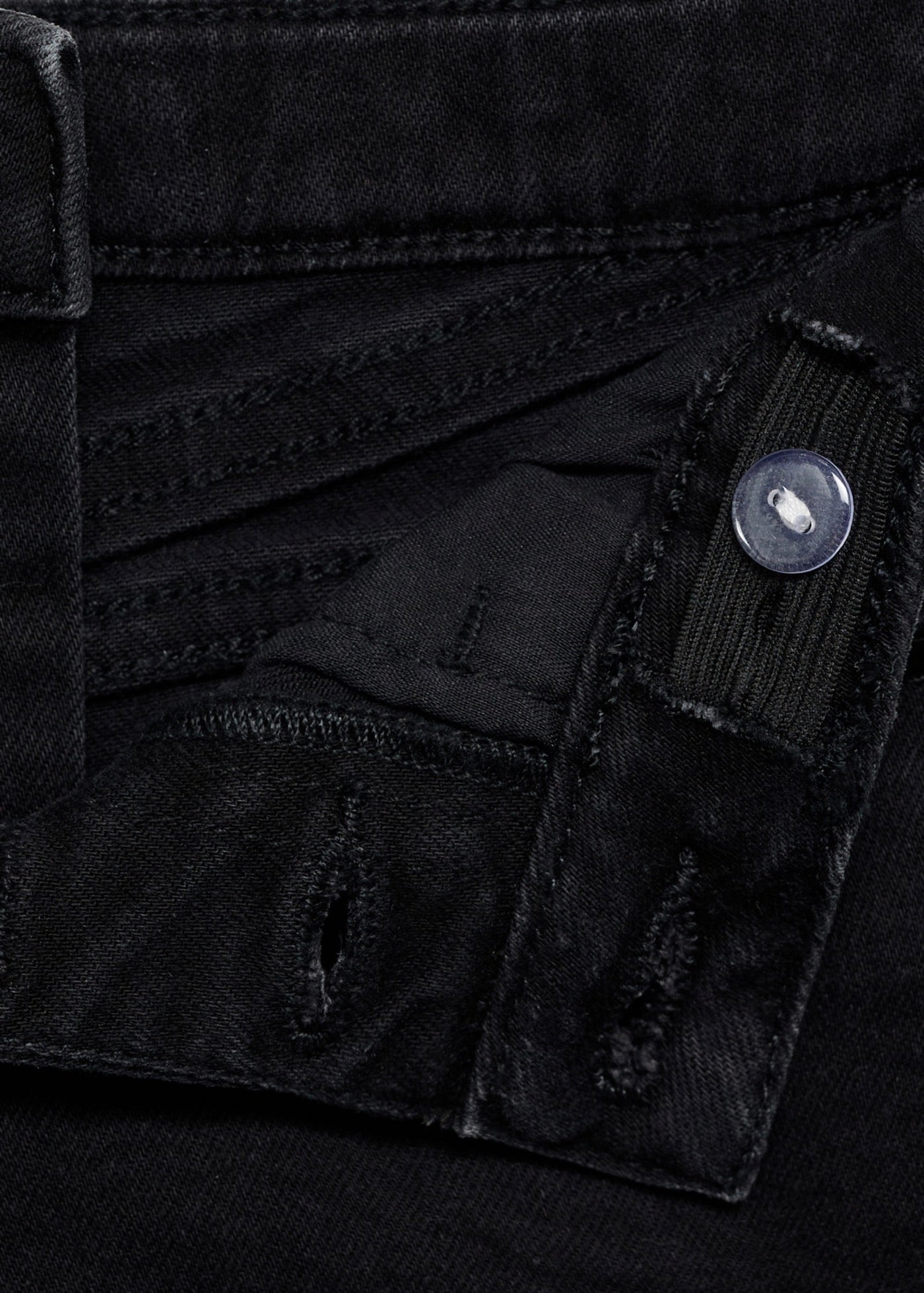 Short Patri Denim Noir - Fille