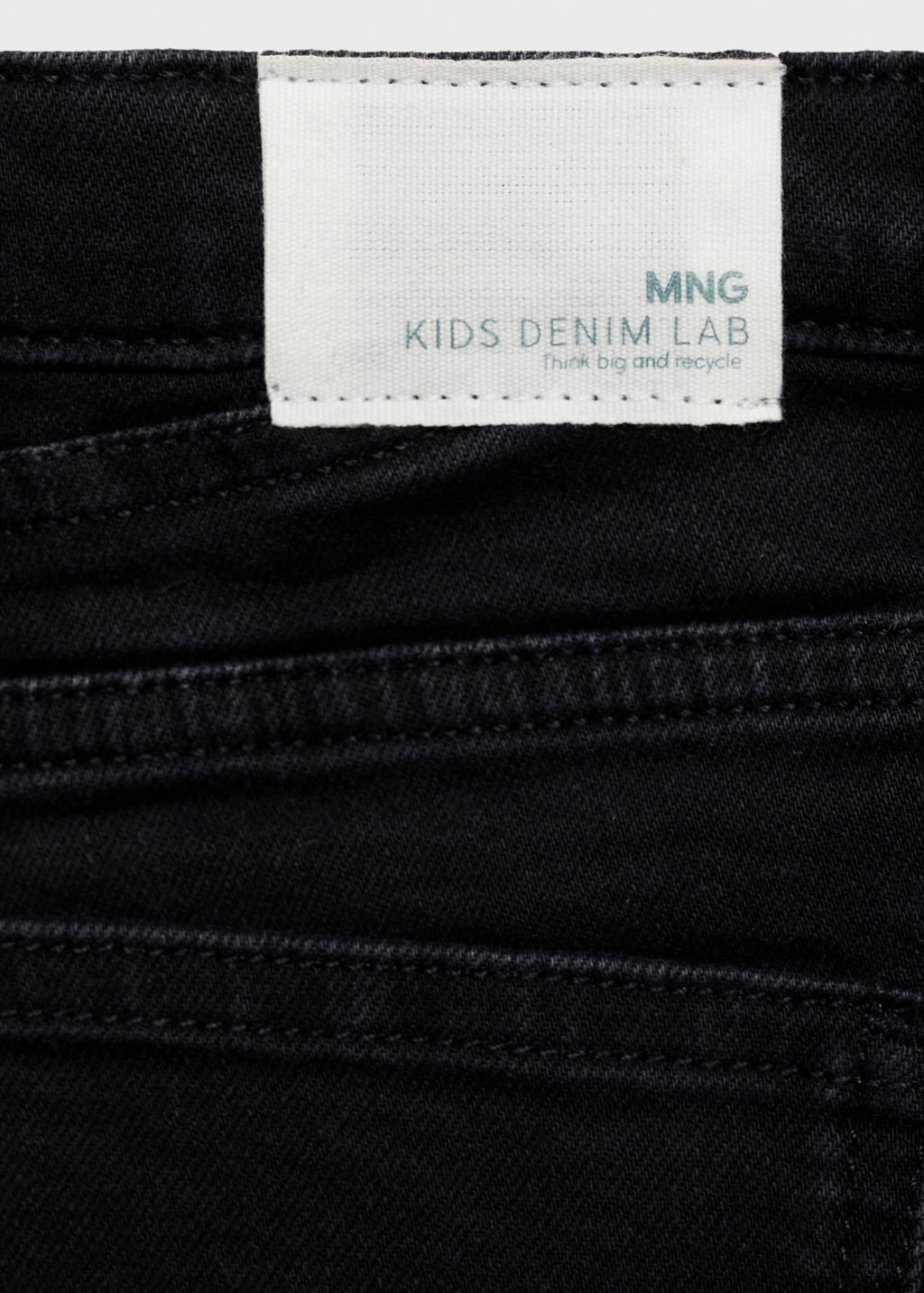 Short Patri Denim Noir - Fille