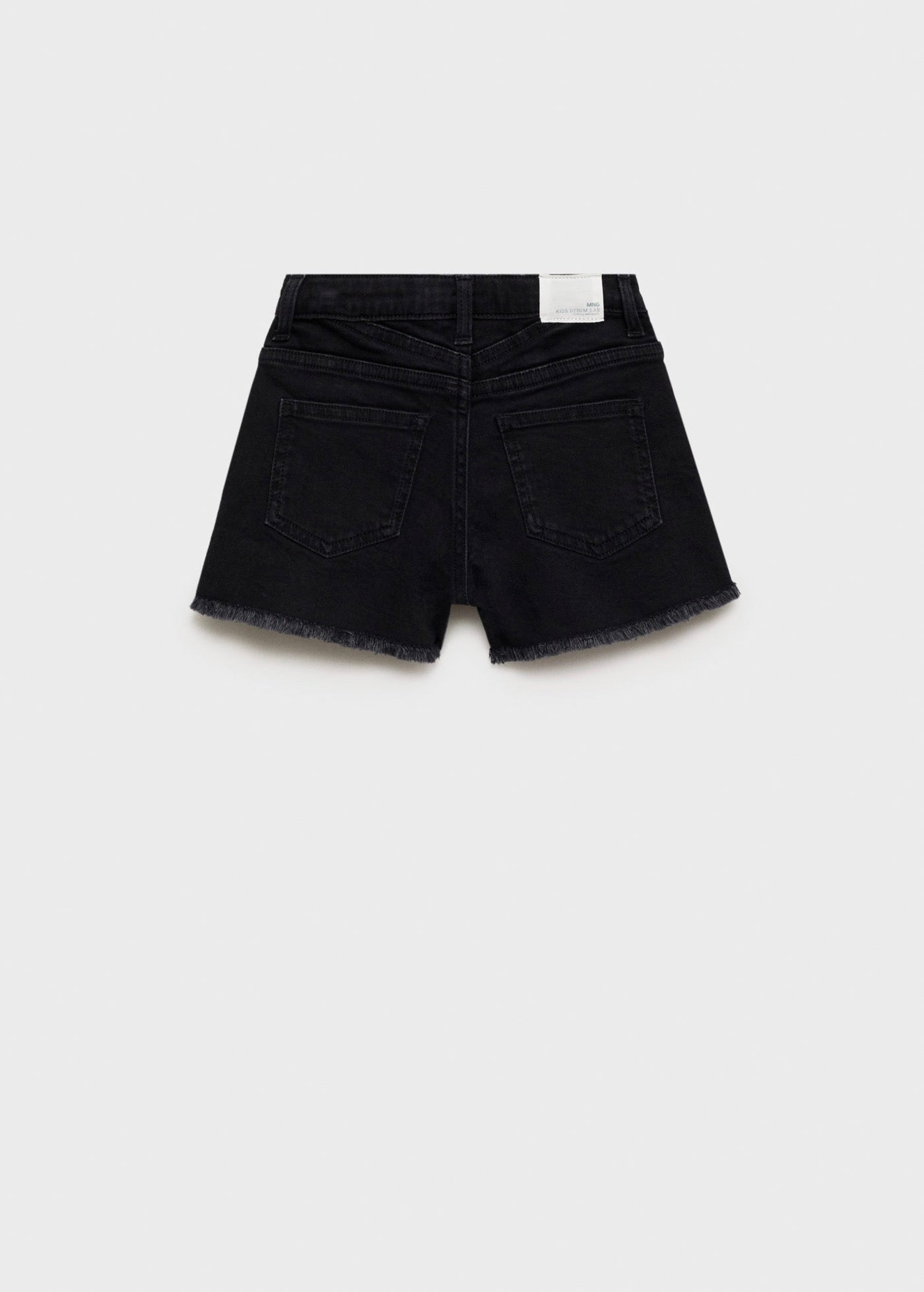 Short Patri Denim Noir - Fille