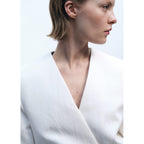 Blazer En Mélange De Lyocell Et De Lin