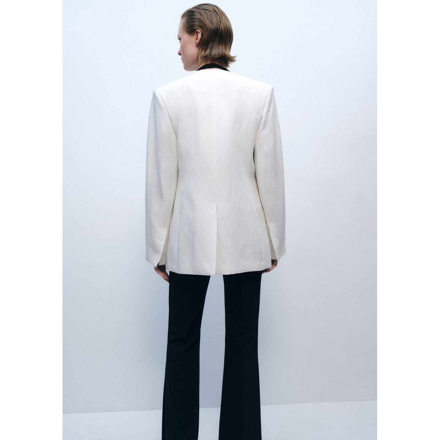 Blazer En Mélange De Lyocell Et De Lin