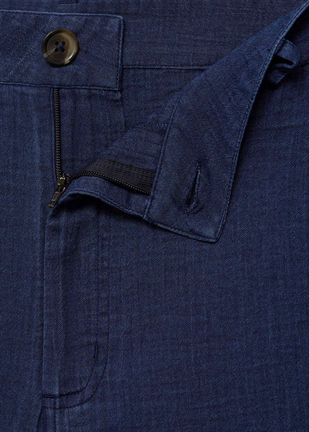 Pantalon Denim Fluide Taille Haute