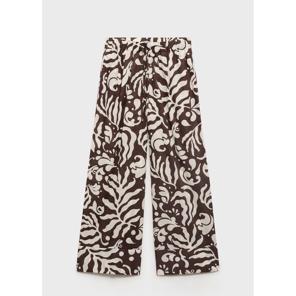 Pantalon Imprimé Coton